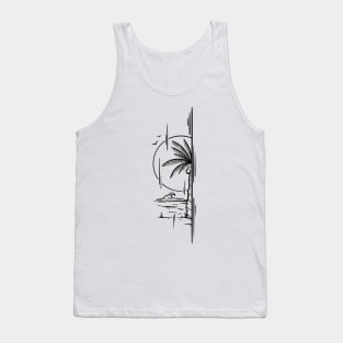 Halfway to Paradise Tank Top